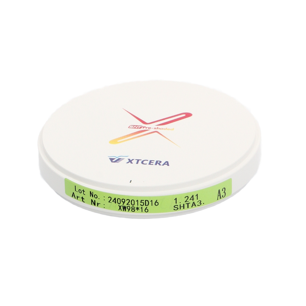 Изображение XTCERA XW 98х16мм SHT цвет A3, диск циркониевый, 1шт 2 из 3