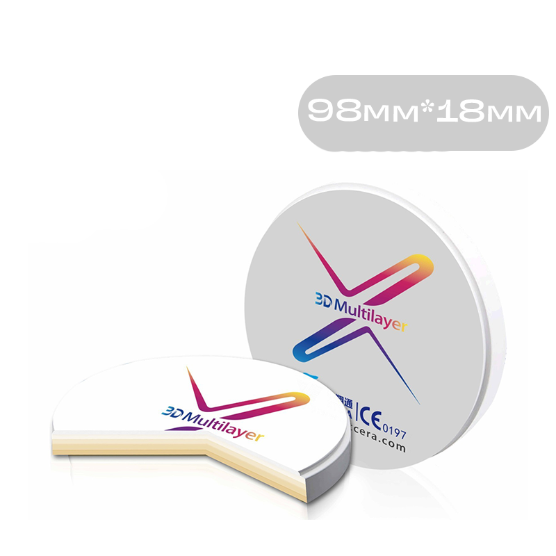 Изображение ИКСТЦЕРА / XTCERA диск циркониевый XW 98мм х 18мм 3D ML B4