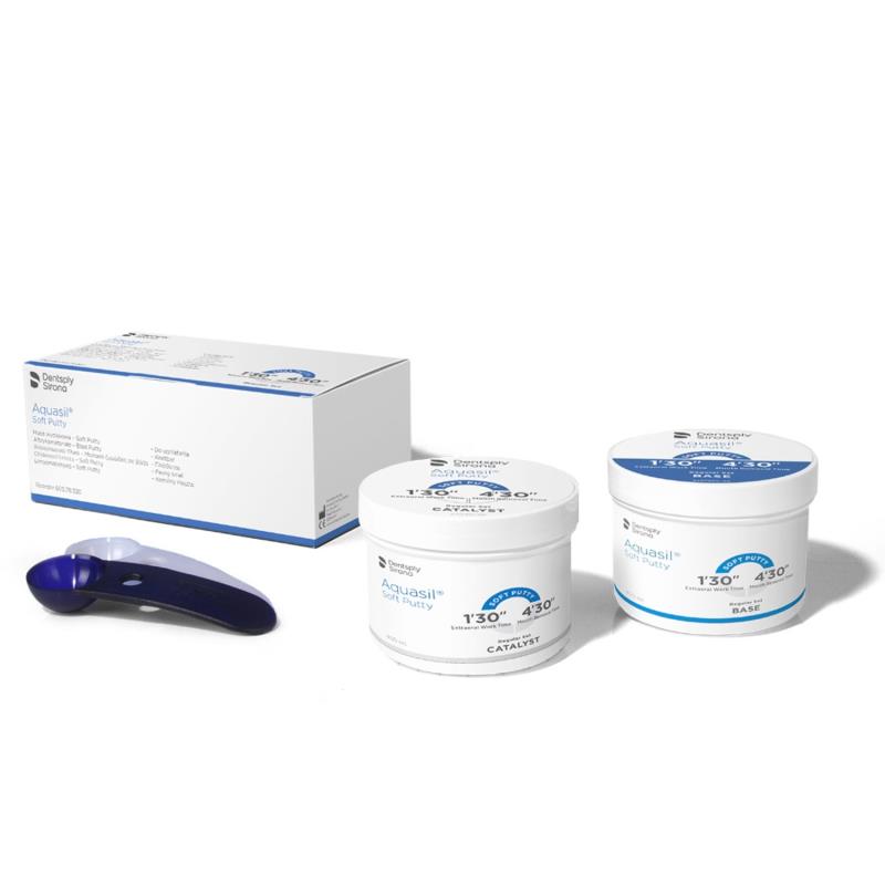 Изображение Аквасил / Aquasil Soft Putty/Regular Set (база 450мл катализатор 450мл) 60578320 1 из 1