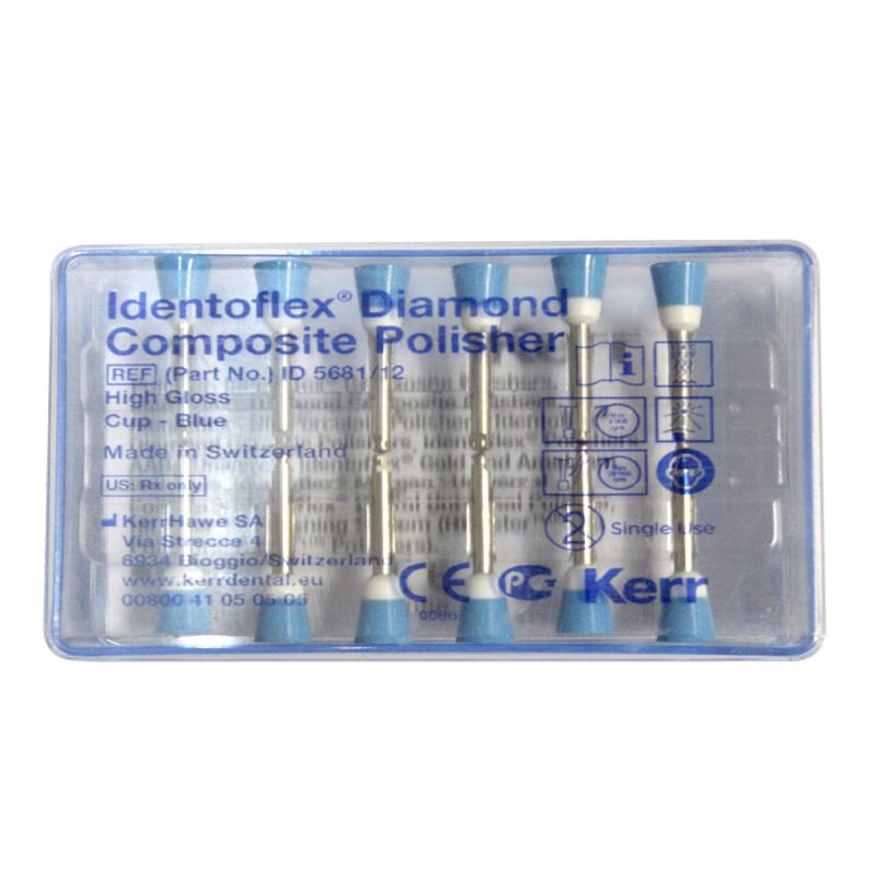 Изображение Полиры д/композитов алмазные / Indentoflex Diamond Composite Polishers чашечка 12шт ID5681/12 1 из 1