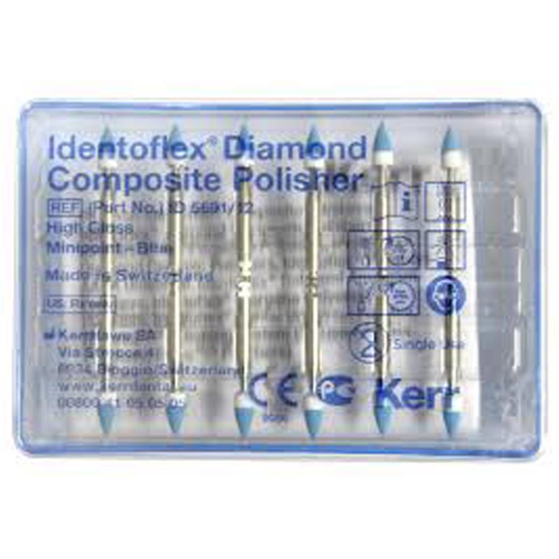 Изображение Indentoflex Diamond Composite Polishers острый кончик 12шт 1 из 1