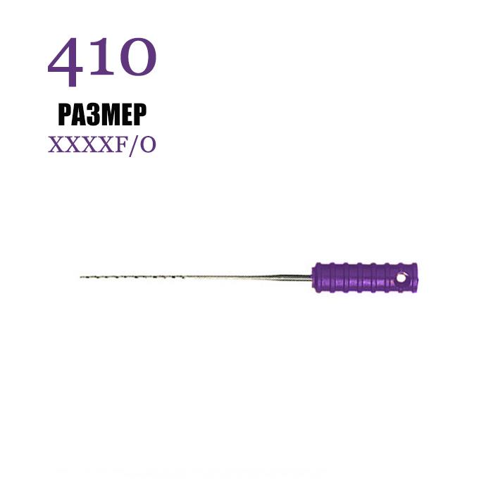 Изображение Пульпоэкстракторы стерильные Антэос №410, размер XXXXF/0, длина 21 мм, 10 шт 1 из 1