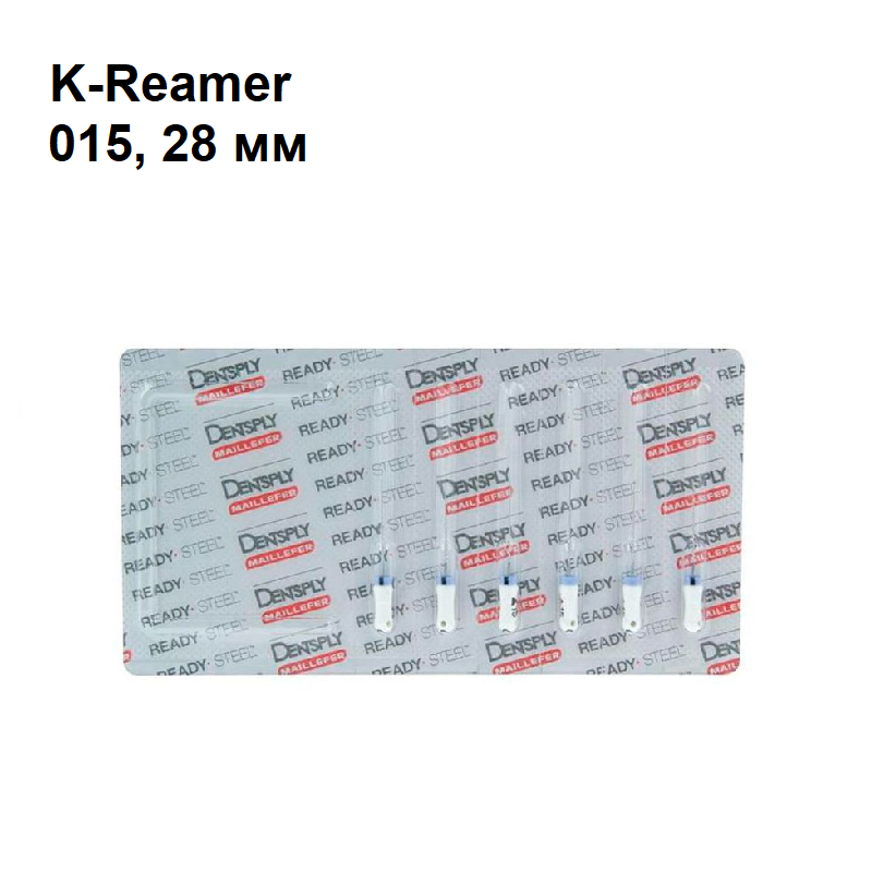 Изображение К-римеры / K-Reamer 015/28мм 6шт Maillefer A011D02801500 1 из 1