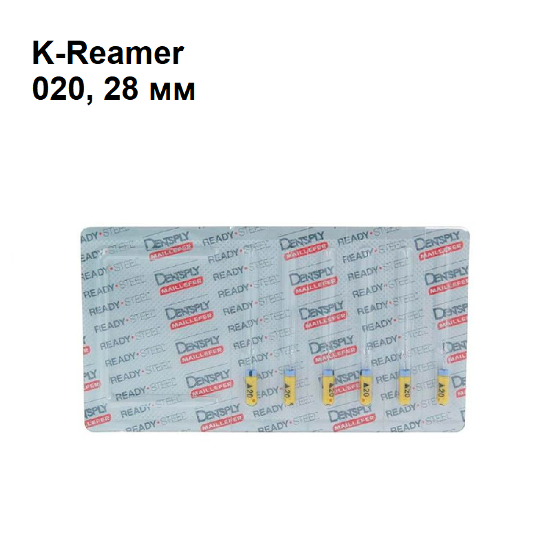 Изображение К-римеры / K-Reamer 020/28мм 6шт Maillefer A011D02802000 1 из 1