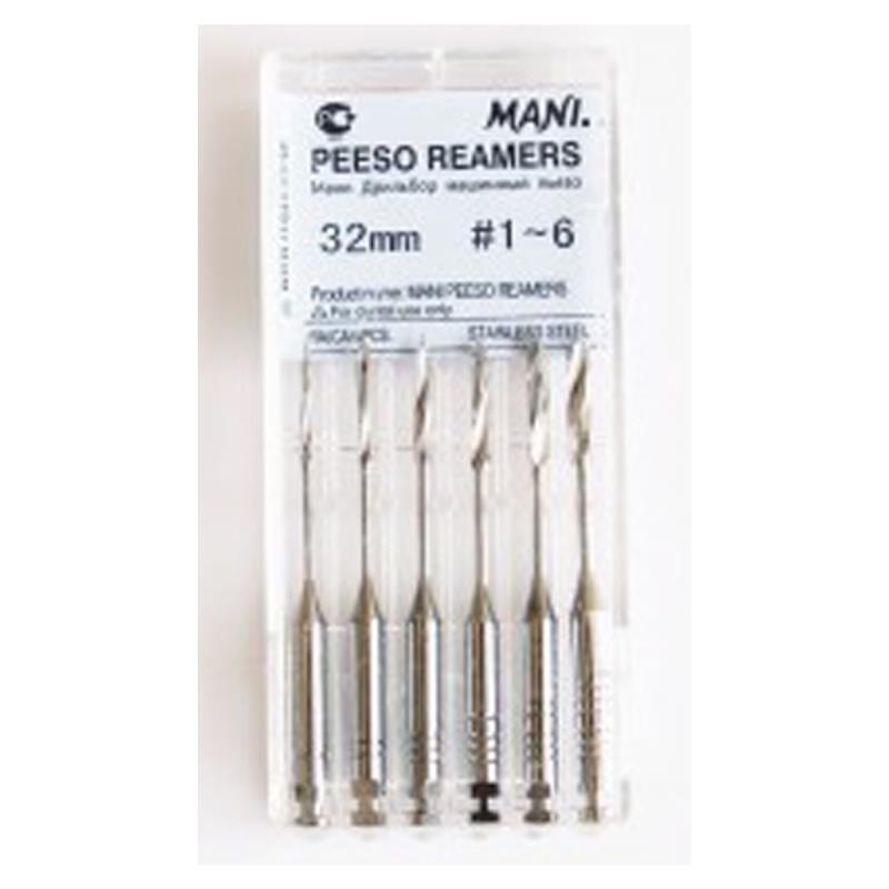 Изображение Пизо римеры / Peeso Reamers 1/32мм 6шт Mani 1 из 1