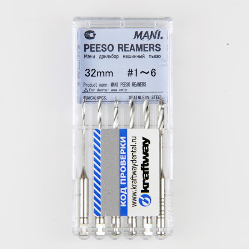 Изображение Пизо римеры / Peeso Reamers 3/32мм 6шт Mani 1 из 1