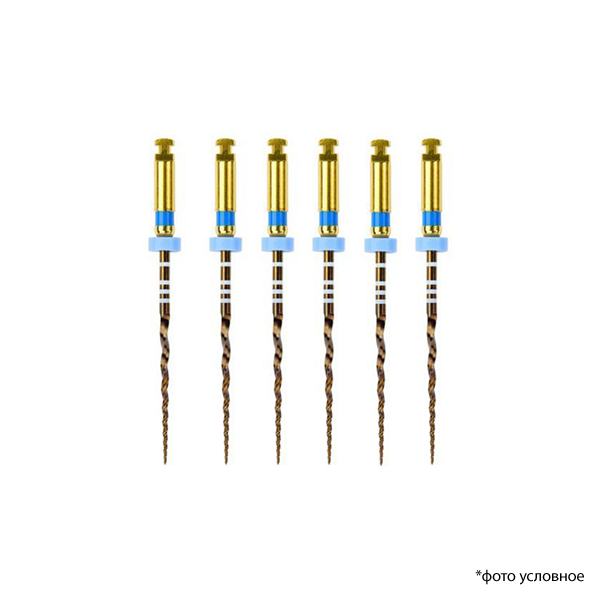 Изображение Протейпер Универсал машин. заверш. 21мм F3/Protaper Universal Finishing Files 6шт A041122110312 1 из 1
