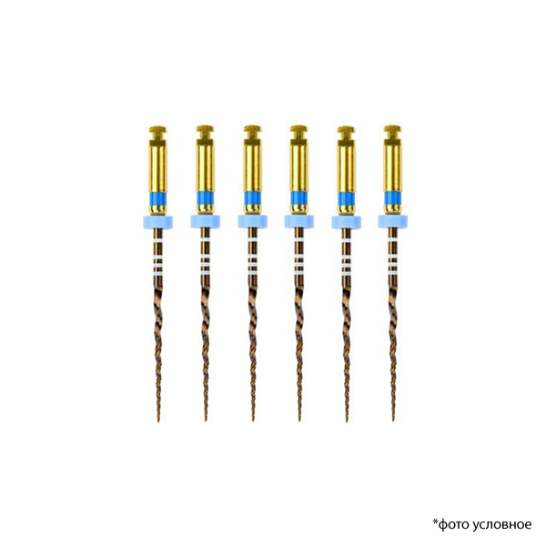 Изображение Протейпер Универсал машин. заверш. 25мм F3/Protaper Universal Finishing Files 6шт 1 из 1