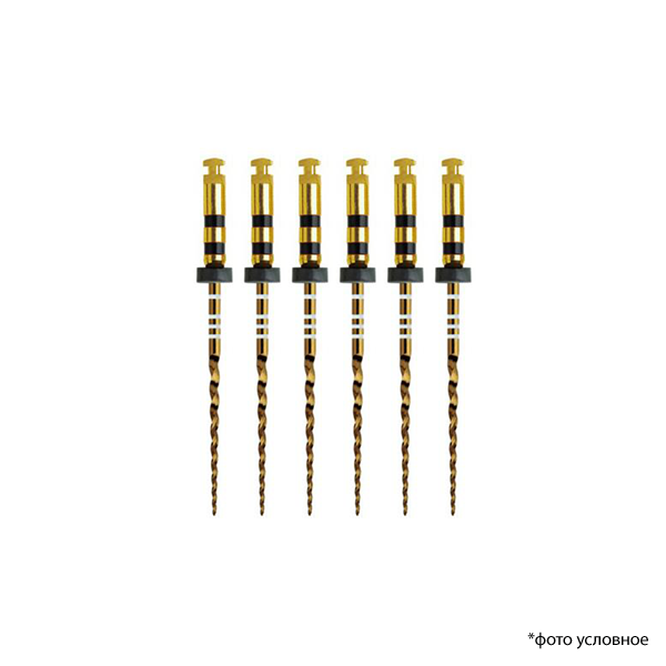Изображение Протейпер Универсал машин. заверш. 31мм F4/Protaper Universal Finishing Files 6шт 1 из 1
