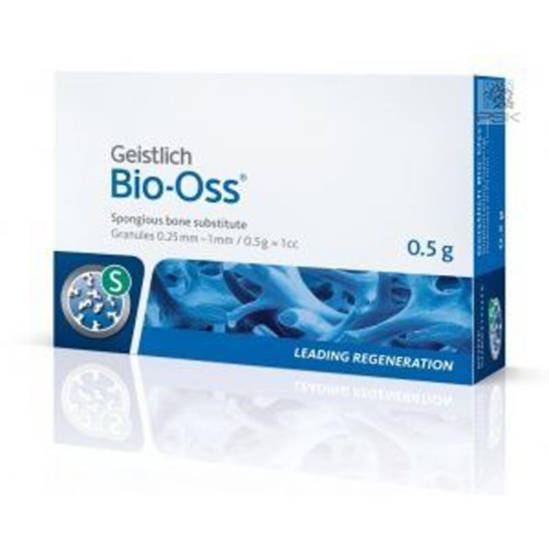 Изображение Bio-Oss гранулы 0,25-1мм, натуральный костный материал, 0,5гр