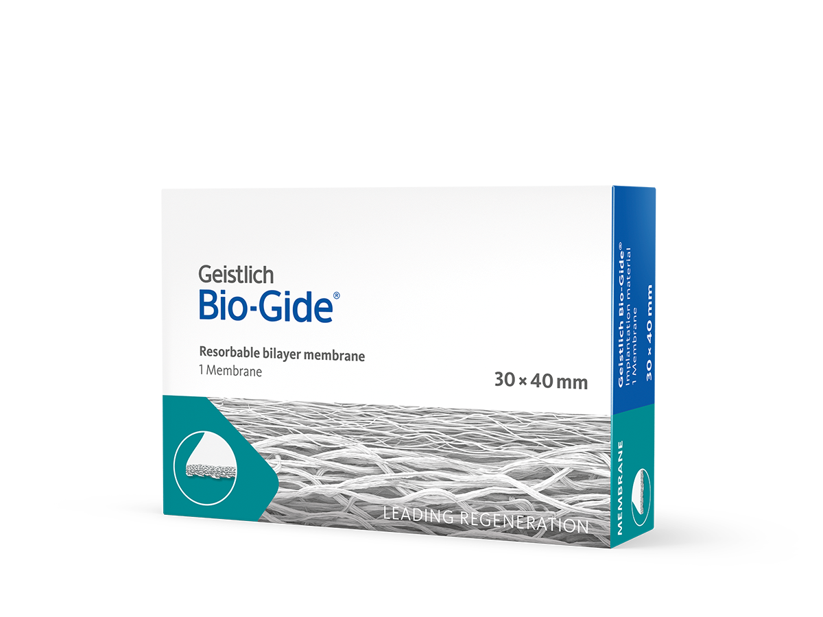 Изображение Био-Гейд / Bio-Gide мембрана резорбирующая 30х40мм (30803.4)