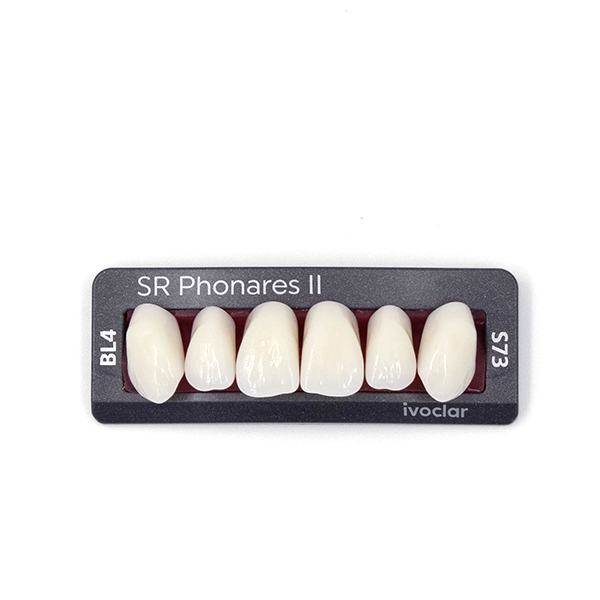 Изображение Зубы фронтальные верхние SR Phonares II Ant. set of 6 S73 BL4 644903 1 из 1