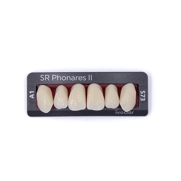 Изображение Зубы фронтальные верхние SR Phonares II Ant. set of 6 S73 A1 644904 1 из 1