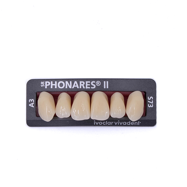 Изображение Зубы фронтальные верхние SR Phonares II Ant. set of 6 S73 A3 644906 1 из 1