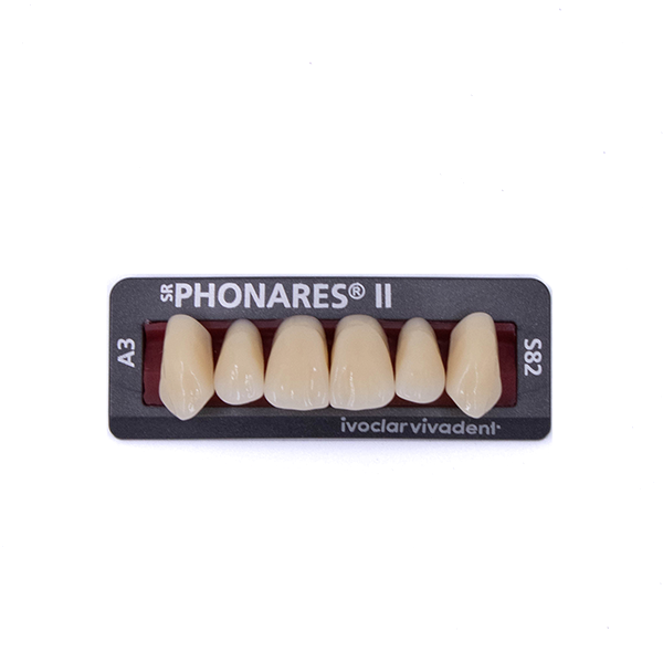 Изображение Зубы фронтальные верхние SR Phonares II Ant. set of 6 S82 A3 644946 1 из 1