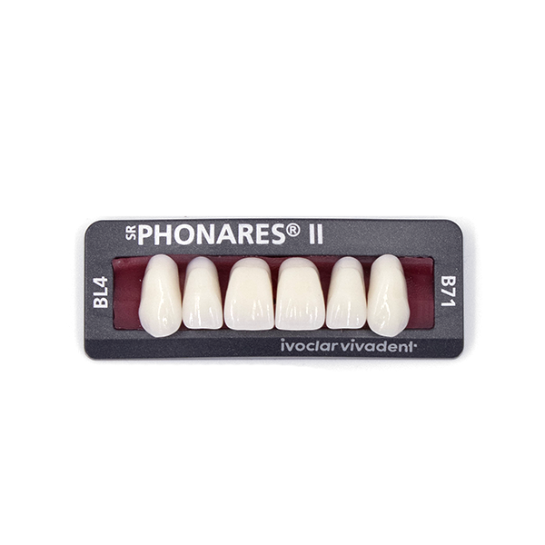 Изображение Зубы фронтальные верхние SR Phonares II Ant. set of 6 B71 BL4 645043 1 из 1