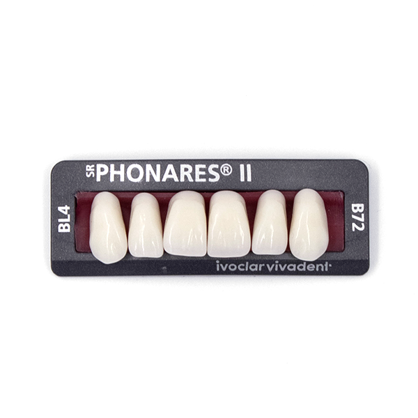 Изображение Зубы фронтальные верхние SR Phonares II Ant. set of 6 B72 BL4 645063
