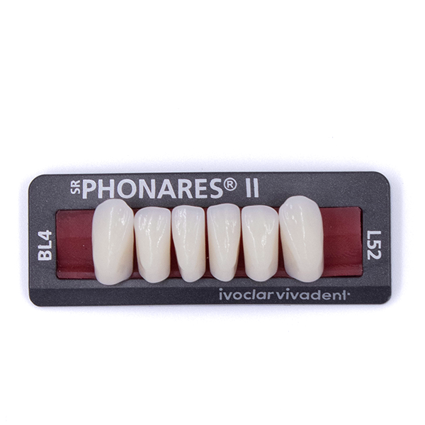 Изображение Зубы фронтальные нижние SR Phonares II Ant. set of 6 L52 BL4 645203 1 из 1