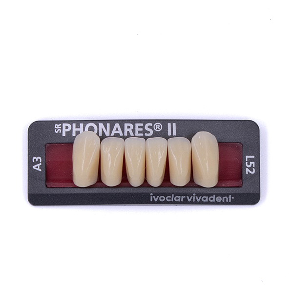 Изображение Зубы фронтальные нижние SR Phonares II Ant. set of 6 L52 A3 645206 1 из 1