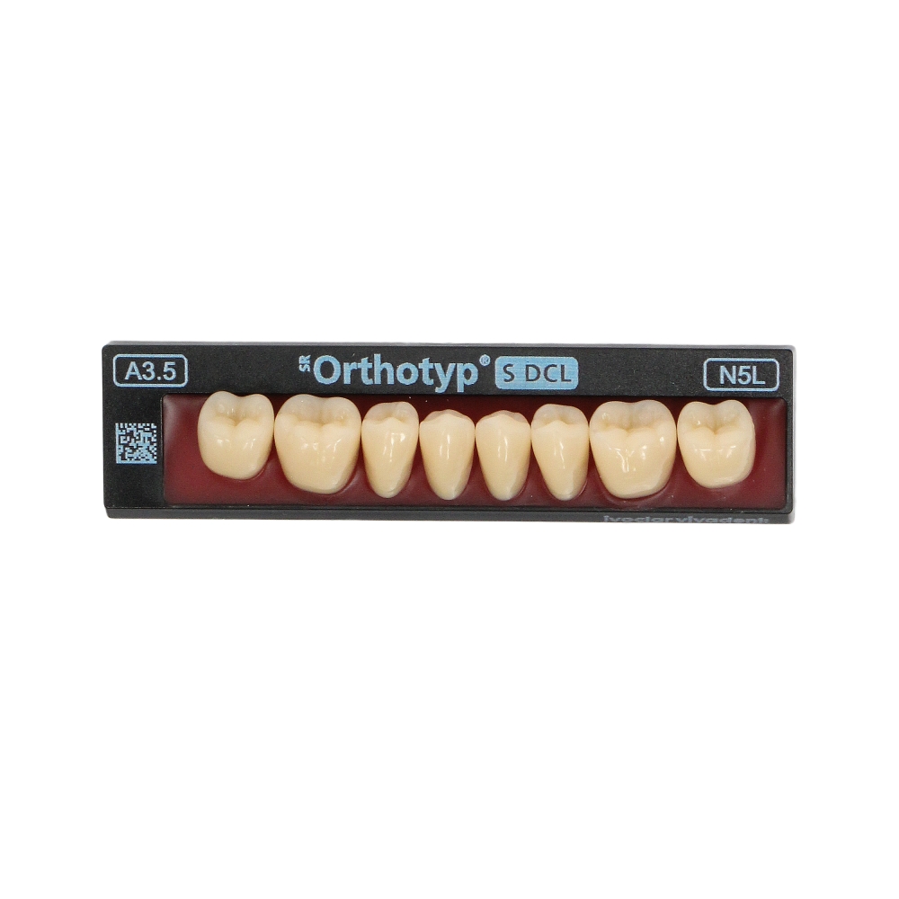 Изображение Зубы SR Orthotyp S DCL форма N5L, цвет A3.5, боковые нижние, 8шт