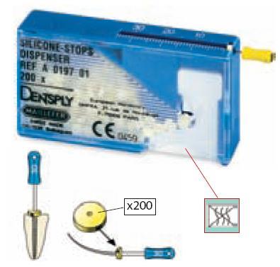 Изображение Ограничители силиконовые 100шт Maillefer A197A00000200 1 из 1