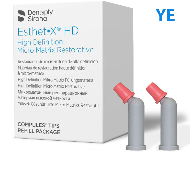 Изображение ЭстетИкс НД / Esthet-X HD компьюлы YE 0,25гр х 10шт 630612 1 из 1