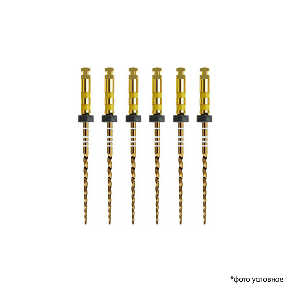 Изображение Протейпер Универсал машин. заверш. 21мм F5 / Protaper Universal Finishing Files 6шт А041122110512 1 из 1