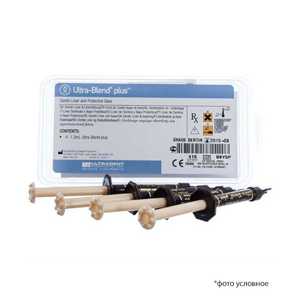 Изображение Ультрабленд/Ultrablend Plus Syringes(dentin)- прокладочный материал дентинного цвета  1 из 1