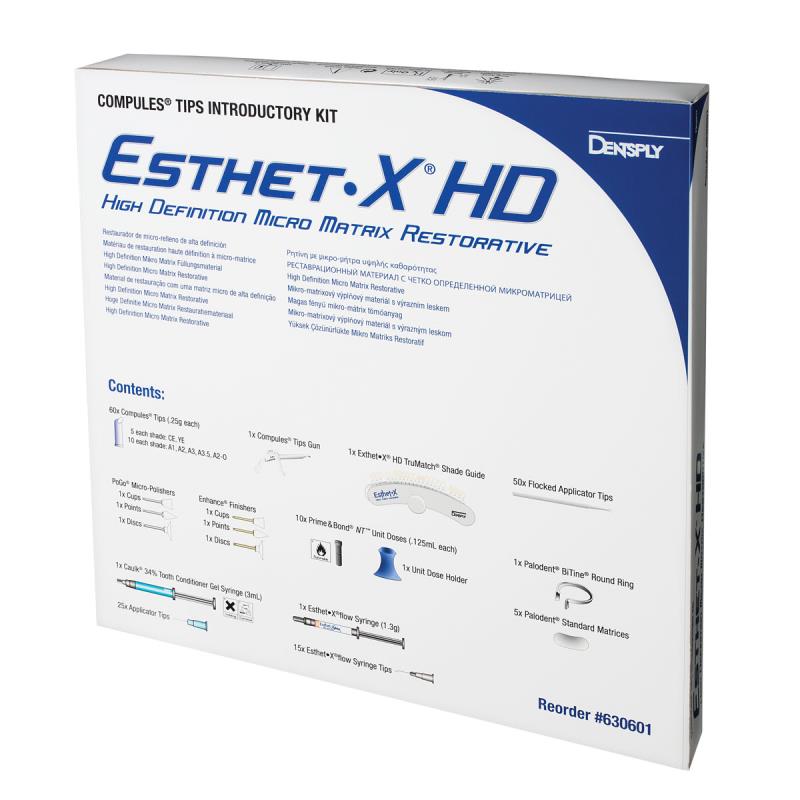 Изображение ЭстетИкс НД / Esthet-X HD стартовый комплект компьюлы 0,25гр х 60шт 630601 1 из 1