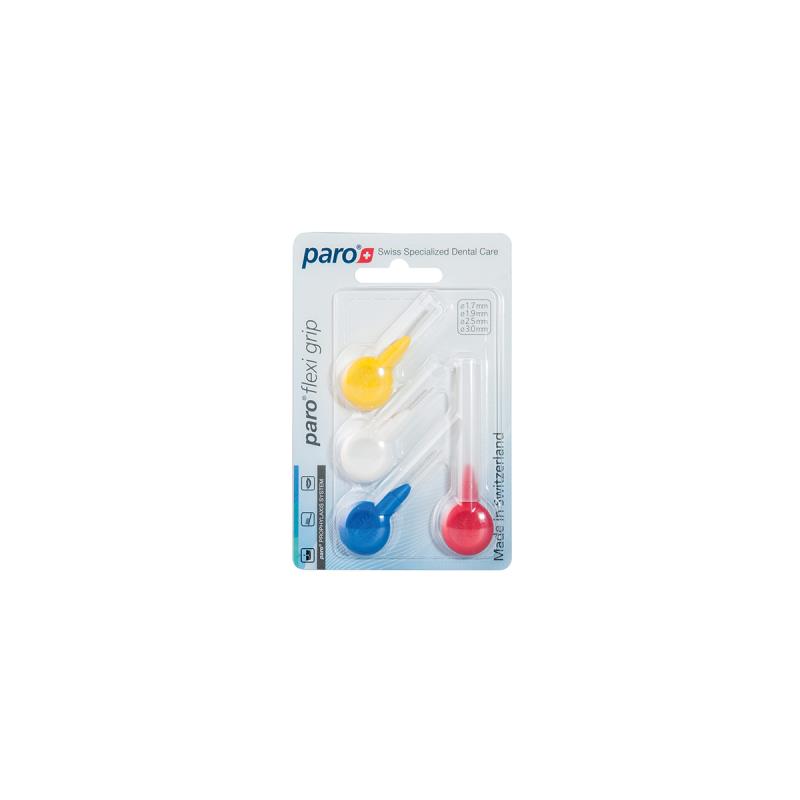 Изображение Ершики Paro Flexi-Grip Set набор разного диаметра и цвета 4шт 1070