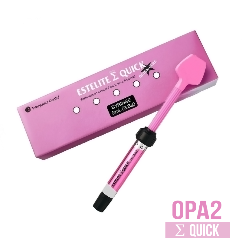 Изображение Estelite Sigma Quick, оттенок ОPA2, шприц 3,8 гр 1 из 1