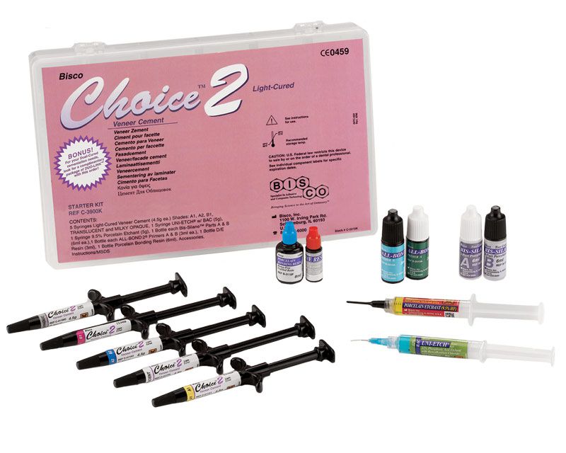 Изображение Чойс-2 / Choice-2 Veneer Cement Kit цемент для фиксации виниров С-3900К 1 из 1