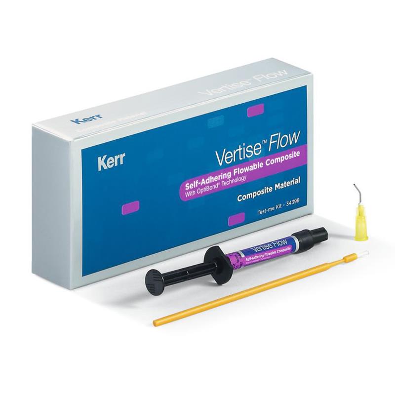Изображение Вертис Флоу / Vertise™ Flow Test-me Kit самопротравл композит шприц A2 2гр х 1шт 34398 1 из 1