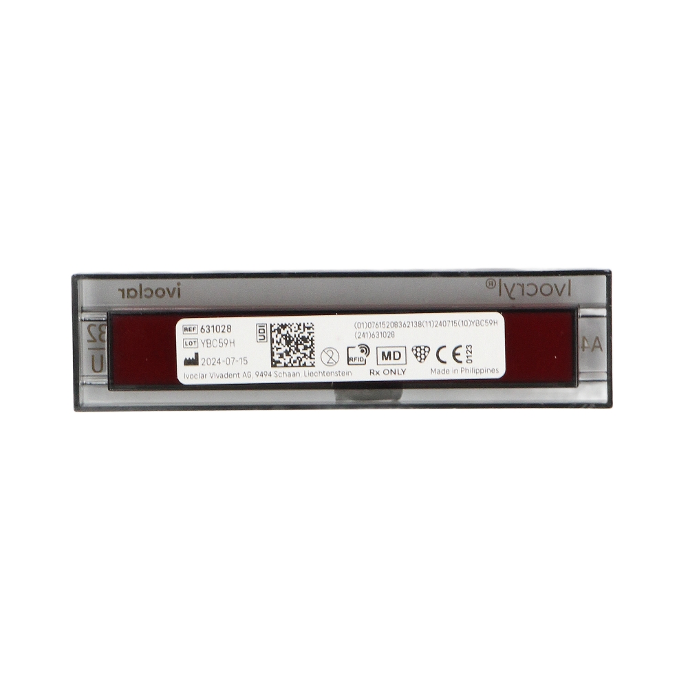 Изображение Зубы Ivocryl Set of 8 L размер 32U, цвет A4, искусственные боковые нижние, 8шт 2 из 2