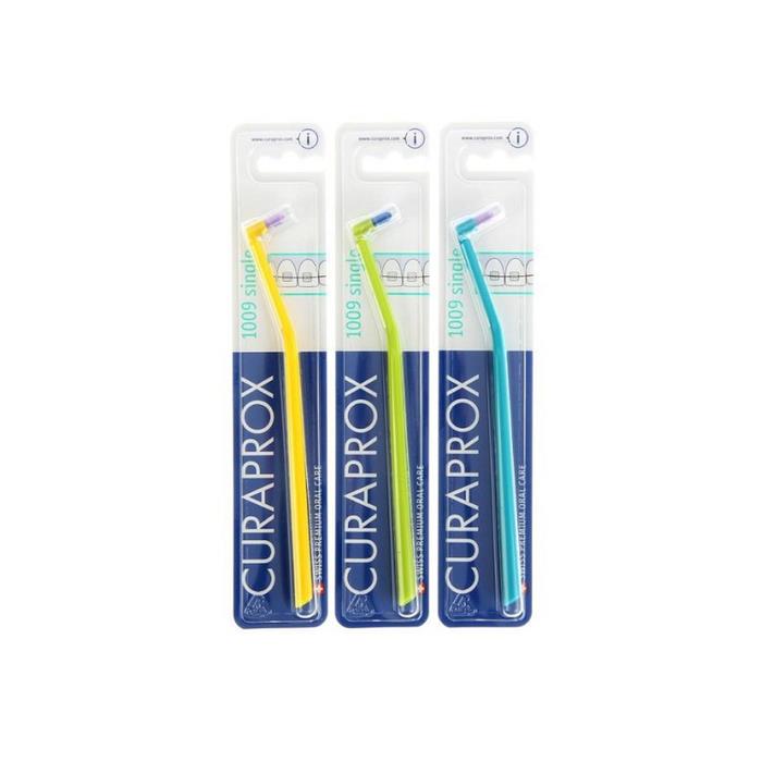 Изображение Щетка зубная монопучковая Curaprox Single&Sulcular, 9 мм, 1 шт