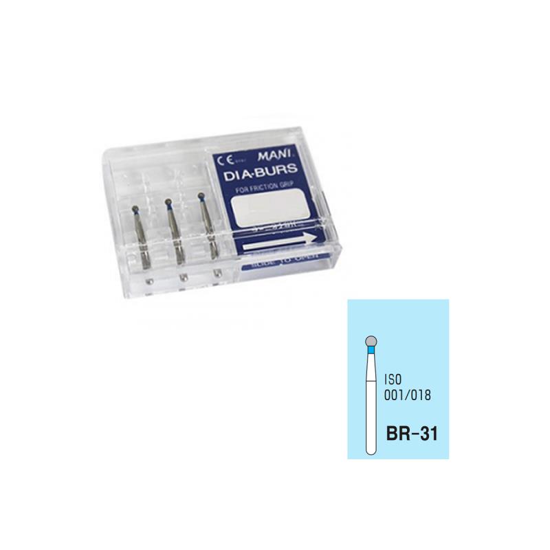 Изображение Боры алмазные BR-31 5шт Mani 1 из 1