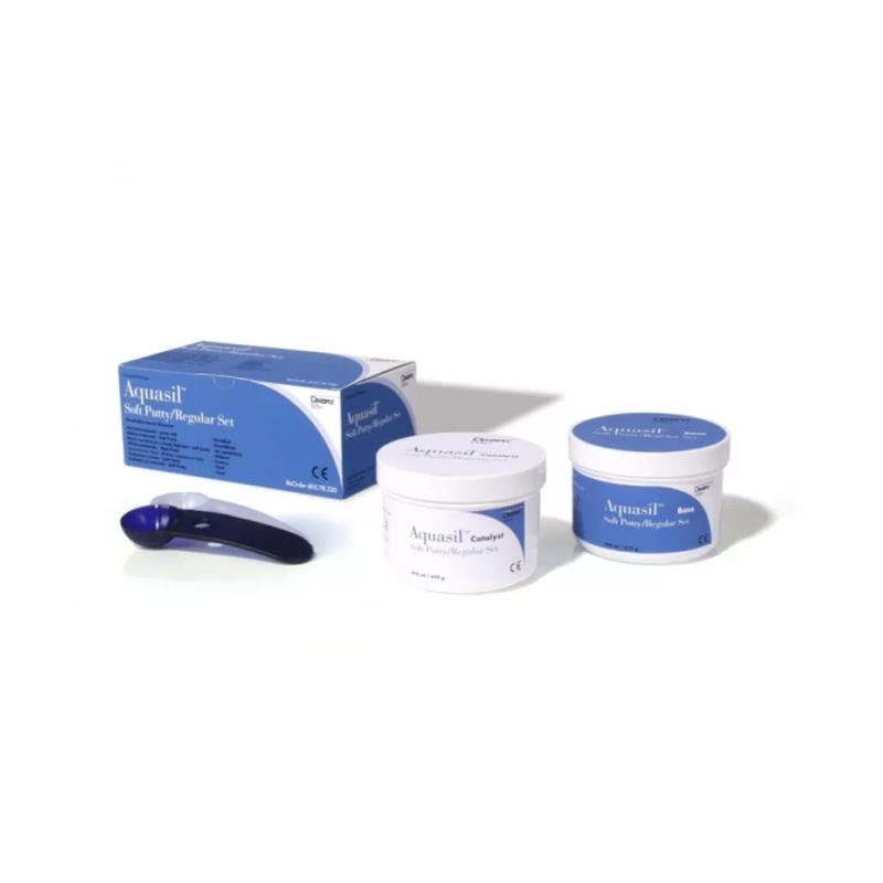 Изображение Аквасил / Aquasil Soft Putty/Regular Set Economy pack (база 450мл х 4шт катализатор 450мл х 4шт) 60578321 1 из 1