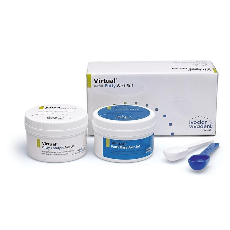 Изображение Virtual Putty Fast слепочный А-силикон, 2х300мл 1 из 1