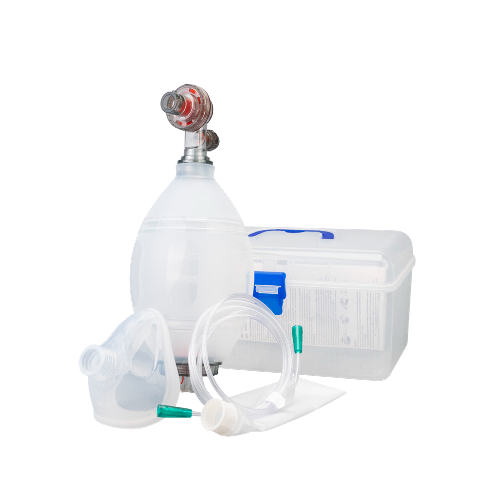 Изображение Мешок дыхательный Амбу ручной многоразовый, взрослый, Plasti-med, 1шт