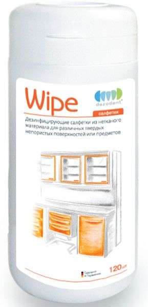Изображение Салфетки дезинф Дезодент / DEZODENT WIPE в диспенсере 120шт 1 из 1