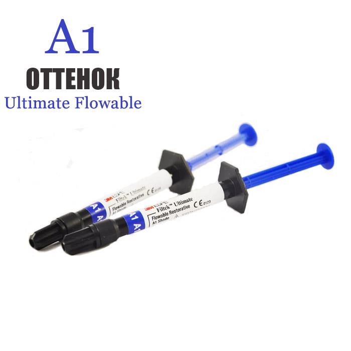 Изображение Филтек Ультимейт Флоубл / Filtek Ultimate Flowable шприц A1 2гр х 2шт 3930A1 1 из 1