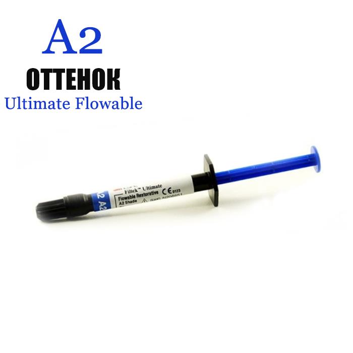 Изображение Филтек / Filtek Ultimate Flowable, жидкотекучий композит, оттенок А2, шприц 2 гр, 2 шт 1 из 1