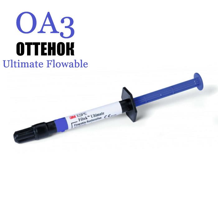 Изображение Филтек Ультимейт Флоубл / Filtek Ultimate Flowble шприц OA3 2гр х 1шт 3930OA3 1 из 1