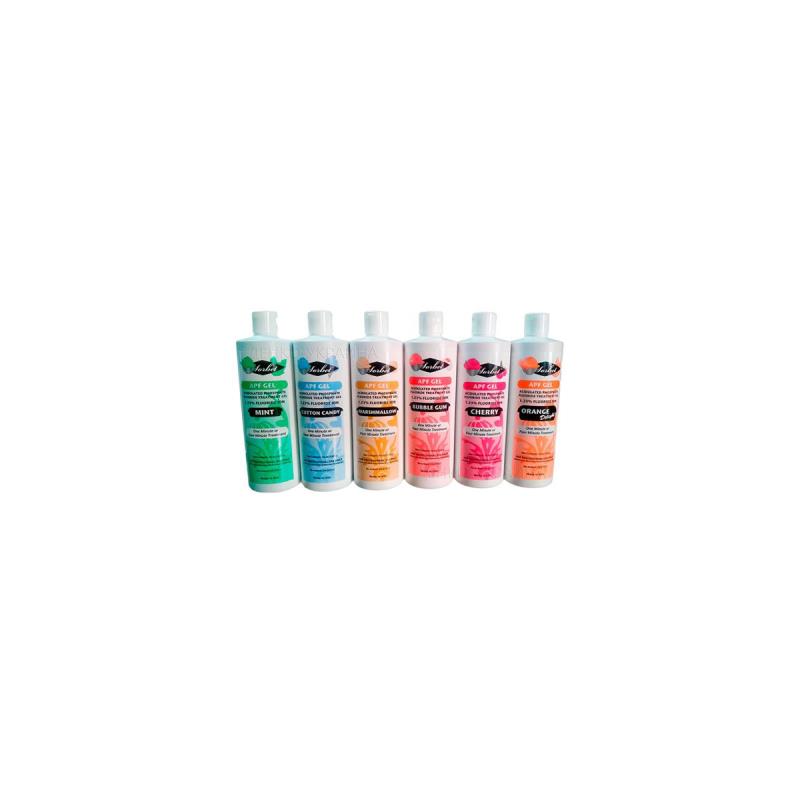 Изображение Гель SORBET APF gel vanilla dye-free 480мл со фтором вкус ванили 1 из 1