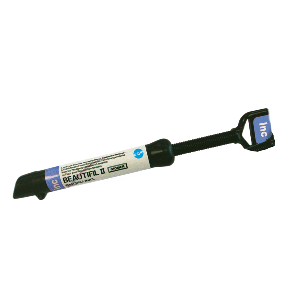 Изображение Beautifil II цвет INC (режущий край), материал реставрационный светотверждаемый, шприц, 4,5гр