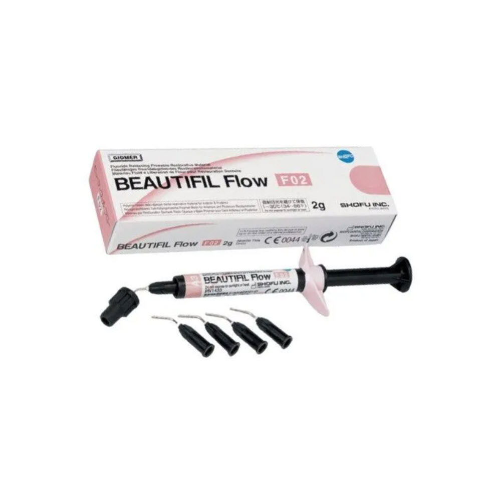 Изображение Beautifil II Flow цвет F02 A3, материал низкой текучести на основе гиомера, шприц, 2гр