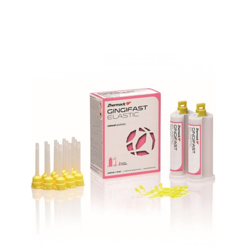 Изображение Gingifast Elastic десневая маска, эластичная, 2x50мл (без лака) 1 из 1