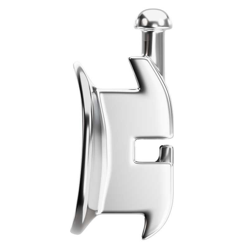 Изображение Брекеты металлические Self Ligating Mini Roth .022 с крючками на 3,4,5, пассивные, миниатюрные, самолигирующиеся, 20 шт. 4 из 4