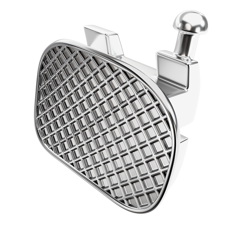 Изображение Брекеты металлические Self Ligating Mini Roth .022 с крючками на 3,4,5, пассивные, миниатюрные, самолигирующиеся, 20 шт. 3 из 4
