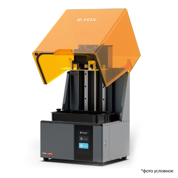 Изображение 3D-принтер Rivox Print L14K01 в комплекте с пленкой для 3D принтера из Ф-4 МБ 100 мкм